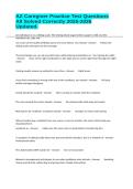 AZ Caregiver Practice Test Questions All Solved Correctly 2025-2026 Updated&period;