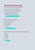 Exam 4&colon;NUR 504&vert;NUR 504 Exam 4&colon; 100&percnt; Verified Questions & Answers&vert;Latest Updated