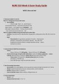 Week 6 Exam Study Guide&vert;NURS 533 Week 6&vert;Updated A&plus; Score Guide