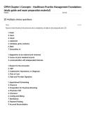 CPPM Chapter 1 Concepts &ndash; Healthcare Practice Management Foundations &lpar;study guide and exam preparation material&rpar;