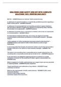IMSA WORK ZONE SAFETY NEW SET WITH COMPLETE SOLUTIONS 100&percnt; VERIFIED 2026-2027&excl;&excl;