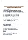 ATSSA TRAFFIC CONTROL SUPERVISOR RE-CERTIFICATION EXAM WITH COMPLETE SOLUTIONS 100&percnt; VERIFIED&excl;&excl;