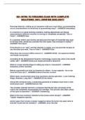 SDI INTRO TO FIREARMS EXAM WITH COMPLETE SOLUTIONS 100&percnt; VERIFIED 2026-2027&excl;&excl;