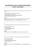 NUR 600 MODULE 2 EXAM &ndash; QUESTIONS AND ANSWERS &vert; 2026 UPDATE &vert; 100&percnt; CORRECT