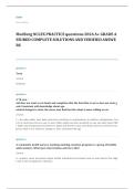 med surg 2026 EXAM 2026 A&plus; GRADE ASSURED COMPLETE SOLUTIONS AND VERIFIED ANSWERS