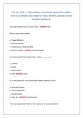 TCA 321 TEST &num;1 - MANAGERIAL ACCOUNTING EXAM WITH CORRECT ACTUAL QUESTIONS AND CORRECTLY WELL DEFINED ANSWERS LATEST ALREADY GRADED A&plus;