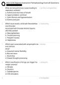 WGU D236 Objective Assessment Pathophysiology Exam &lpar;All Questions&rpar;