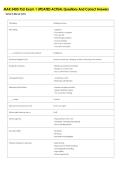 MAR 3400 FSU Exam 1 UPDATED ACTUAL Questions And Correct Answers 