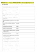 MAR 3400 Exam 2 Viosca UPDATED ACTUAL Questions And Correct Answers 