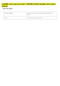 mar3400 chuck viosca fsu exam 1 UPDATED ACTUAL Questions And Correct  Answers 