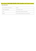 Viosca Exam 3 MAR 3400 UPDATED ACTUAL Questions And Correct Answers 