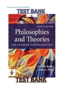 Test Bank for Philosophies and Theories for Advanced Nursing Practice 4th Edition by Janie Butts & Karen Rich - Complete Elaborated & Latest Test Bank&period; ALL Chapters&lpar;1-26&rpar;Included & Updated