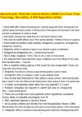 Massachusetts Pesticide License Mastery MDAR Core Exam Prep- Toxicology&comma; Bee Safety&comma; & IPM Regulations &lpar;2026&rpar;&period;pdf