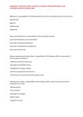 GEOLOGY 1010 EXAM 1 DR&period; COULSON CLEMSON WITH QUESTIONS AND ANSWERS LATEST UPDATE 2026