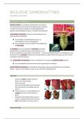 Biologie volledige samenvatting planten