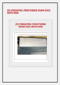 ATI PEDIATRIC PROCTORED EXAM 2023 WITH NGN&period;docx