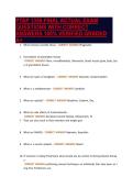 PTAP 1350 FINAL ACTUAL EXAM QUESTIONS WITH CORRECT ANSWERS 100&percnt; VERIFIED GRADED A&plus;