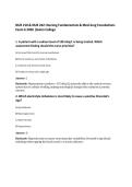 NUR 210 & NUR 242&colon; Nursing Fundamentals & Med-Surg Foundations Exam 6 2026 &vert;Galen College