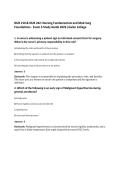 NUR 210 & NUR 242&colon; Nursing Fundamentals and Med-Surg Foundations - Exam 3 Study Guide 2026 &vert;Galen College