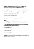 NUR 210 & NUR 242&colon; Nursing Fundamentals and Med-Surg Foundations Comprehensive Exam 2026 &vert;Galen College