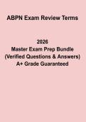 ABPN Exam Review Terms 2026 PDF &vert; Psychiatry Vocabulary & High-Yield Concepts