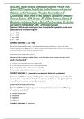 IICRC AMRT Applied Microbial Remediation Technician Practice Exam &vert; Updated 2026 Complete Study Guide &vert; Verified Questions with Detailed Rationales on Mold Remediation Principles&comma; Microbial Growth & Contamination&comma; Health Effects of Mold Exposure&comma; Containm