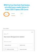 NR546 Final Exam Study Guide &vert; Study Questions and verified Answers complete Solutions &vert; A&plus; Graded &vert; 2026&sol;27 Updates &vert; 100&percnt; Correct