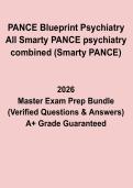 PANCE Psychiatry Blueprint PDF &vert; Smarty PANCE Lesson Sets & High-Yield Review