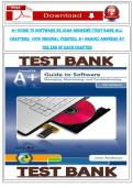 Test Bank for A&plus; Guide to Software&comma; 6th Edition &ndash; Jean Andrews &lpar;All Chapters&comma; Verified&comma; A&plus; Grade&comma; Answers Included&rpar;
