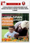 Test Bank for A Topical Approach to Lifespan Development&comma; 8th Edition &ndash; John Santrock &lpar;All Chapters&comma; Verified&comma; A&plus; Grade&rpar;