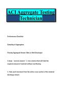 ACI Aggregate Testing Technician &ndash; Level 1 Complete Study Guide&comma; Practice Questions & Exam Preparation Resource &lpar;ASTM-Based&rpar; &mdash; A comprehensive and exam-focused resource designed to help candidates successfully prepare for the ACI Aggregate Testing Technic