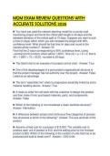 MQM EXAM REVIEW QUESTIONS WITH ACCURATE SOLUTIONS 2026&period;pdf