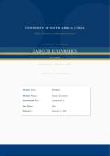 ECS2604 Assessment 4 Semester 1 Due 2026