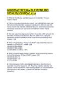 MQM PRACTICE EXAM QUESTIONS AND DETAILED SOLUTIONS 2026&period;pdf