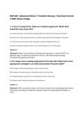 NUR 282 &vert; Advanced Clinical &sol; Transition Nursing &vert; Final Exam Version 2 2026 &vert;Galen College