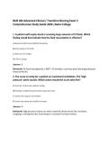 NUR 282 Advanced Clinical &sol; Transition Nursing Exam 3 Comprehensive Study Guide 2026 &vert;Galen College