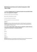 NUR 282 Advanced Clinical and Transition Nursing Exam 5 2026 &vert;Galen College