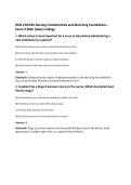 NUR 210&sol;242 Nursing Fundamentals and Med-Surg Foundations - Exam 9 2026 &vert;Galen College