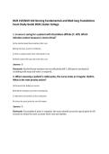 NUR 242 Bundled Exams Comprehensive Exams&vert;Weekly Quizzes&vert;StudyGuides&vert;Reviews 2026 &vert;Galen College of Nursing 