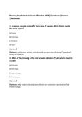 Nursing Fundamentals Exam 4 Practice 2026 &vert;Questions &vert;Answers &vert;Rationales