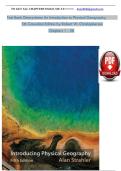 Test Bank Geosystems&colon; An Introduction to Physical Geography&comma; 5th Canadian Edition by Robert W&period; Christopherson Chapters 1 - 20