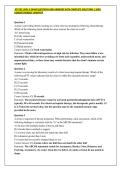  ATI CBC LEVEL 3 EXAM QUESTIONS AND ANSWERS WITH COMPLETE SOLUTIONS &vert; 100&percnt; CORRECT&sol;NEWEST UPDATE&excl;&excl;&excl;