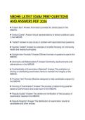 NBDHE LATEST EXAM PREP QUESTIONS AND ANSWERS PDF 2026&period;pdf