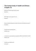The human body in health and illness Chapter 16&period;