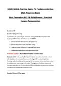 NCLEX &lpar;NGN&rpar; Practice Exam&colon; PN Fundamentals New 2026 Proctored Exam Next Generation NCLEX &lpar;NGN&rpar; Format &vert; Practical Nursing Fundamentals