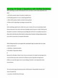 Nursing 121 Exam 3 Questions with Verified Solutions&period;