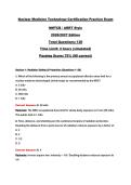 Nuclear Medicine Technology Certification Practice Exam NMTCB &sol; ARRT Style 2026&sol;2027 Edition Total Questions&colon; 120 Time Limit&colon; 4 hours &lpar;simulated&rpar; Passing Score&colon; 75&percnt; &lpar;90 correct&rpar;