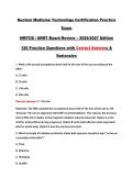 Nuclear Medicine Technology Certification Practice Exam NMTCB &sol; ARRT Board Review &ndash; 2026&sol;2027 Edition 120 Practice Questions with Correct Answers & Rationales