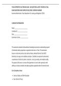 TEXAS APPRENTICE ELECTRICIAN EXAM - &lpar;80 QUESTIONS&rpar; LATEST UPDATED ACTUAL EXAM QUESTIONS AND COMPLETE SOLUTIONS &vert; VERIFIED ANSWERS