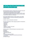 NSG 354 PRACTICE EXAM QUESTIONS AND DETAILED SOLUTIONS 2026&period;pdf